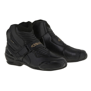 Alpinestars Womens SMX-1R Ride Shoe - Black/Gold - MotoHeaven