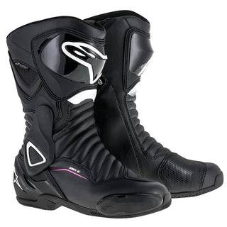 Alpinestars Stella SMX-6 V2 Drystar Motorcycle Boots - Black/White