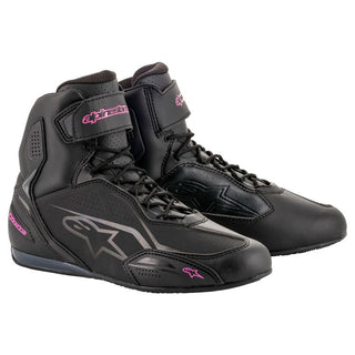 Alpinestars Stella Faster V3 Ride Shoes - Black/Fuchia