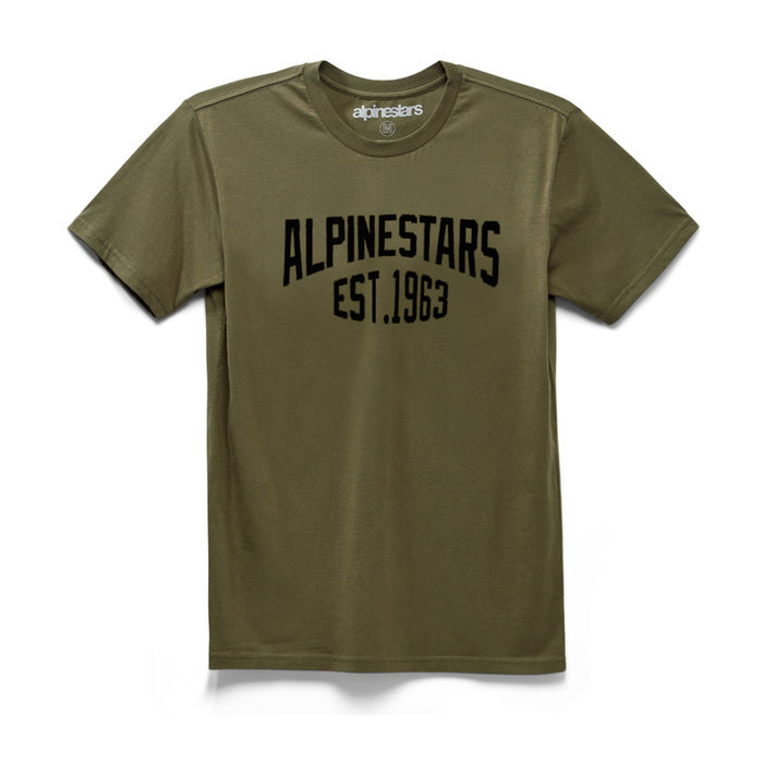 Alpinestars Arched Premium Casual Tee - Military/Green