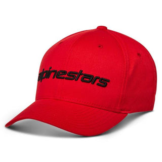 Alpinestars Linear Motorcycle Hat - Red/Black