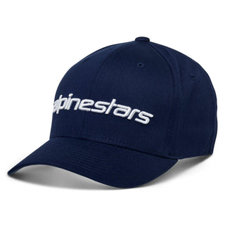 Alpinestars Linear Motorcycle Hat - Navy/White