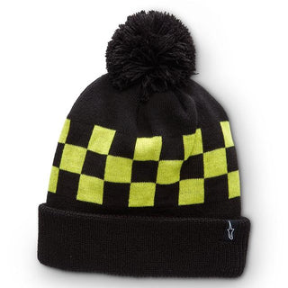 Alpinestars Winning Beanie - Black With Fluro Yellow