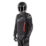 Alpinestars SPX Air Flow Leather Motorcycle Jacket - Black/White/Red