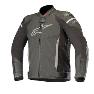 Alpinestars SPX Perforated Leather Motorcycle Jacket - Black