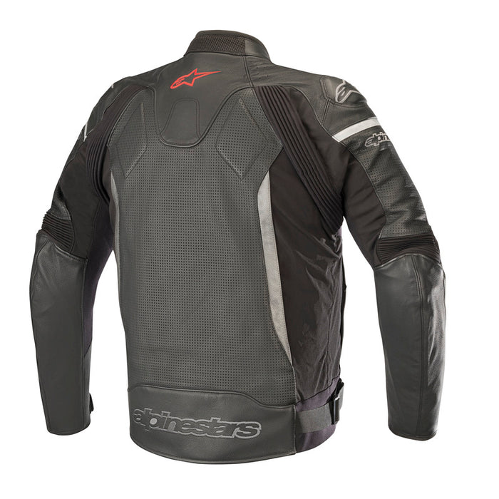 Alpinestars SPX Perforated Leather Motorcycle Jacket - Black