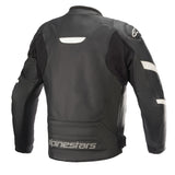 Alpinestars Faster V2 Airflow Leather Motorcycle Jacket - Black/White