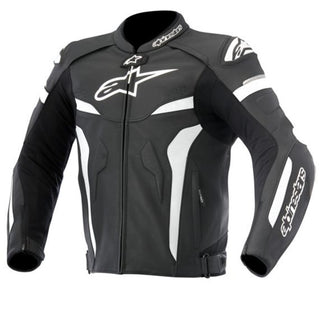 Alpinestars Celer Leather Jacket Black/White - MotoHeaven