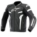 Alpinestars Celer Leather Jacket Black/White - MotoHeaven