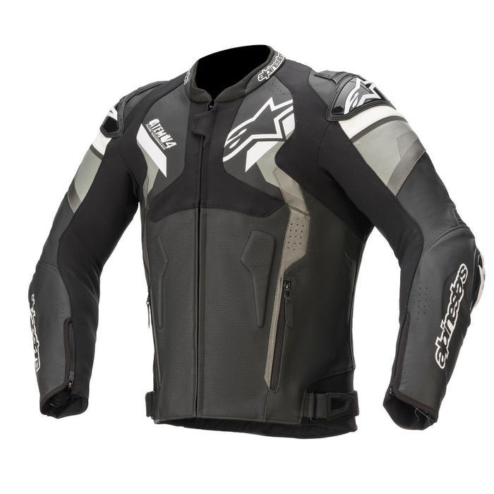Alpinestars Atem V4 Motorcycle Jacket - Black/Grey/White