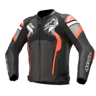 Alpinestars Atem V4 Motorcycle Jacket - Black/Grey Fluro/Red