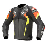 Alpinestars Atem V4 Motorcycle Jacket - Black/Fluro/Red/Fluro/Yellow