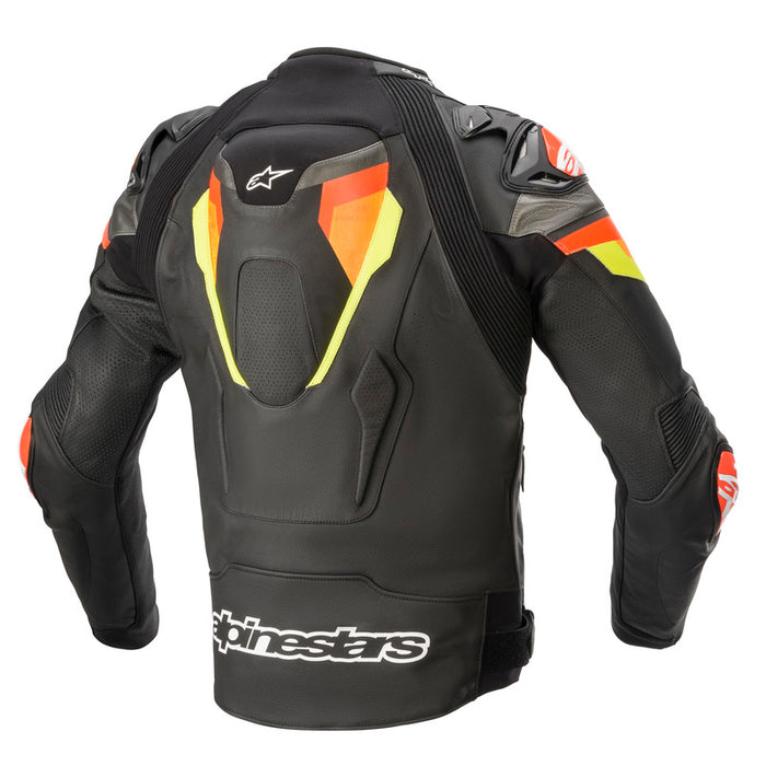 Alpinestars Atem V4 Motorcycle Jacket - Black/Fluro/Red/Fluro/Yellow