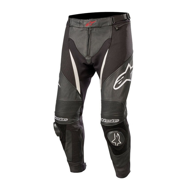 Alpinestars SPX Perforated Leather Pants - Black/White - MotoHeaven