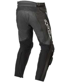 Alpinestars Track v2 Leather Pants - Black/White