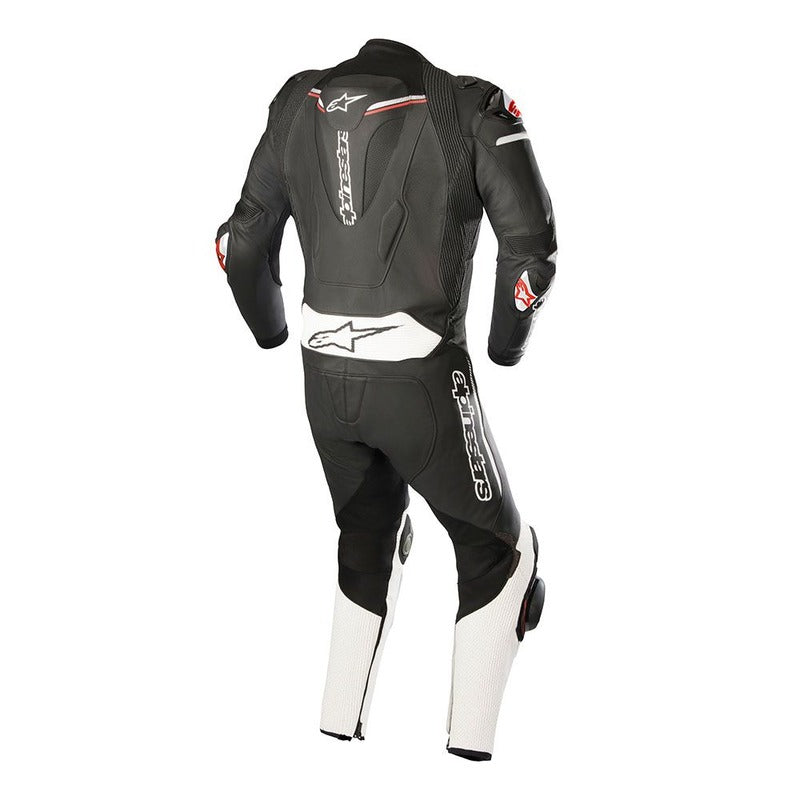 Alpinestars Atem V3 1-Piece Motorcycle Leather Suit Black/White