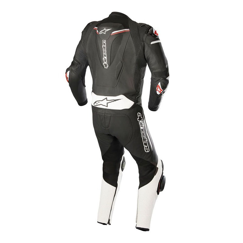 Alpinestars Atem V3 1-Piece Motorcycle Leather Suit - Black/White