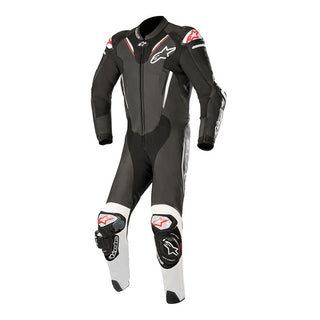 Alpinestars Atem V3 1-Piece Motorcycle Leather Suit - Black/White