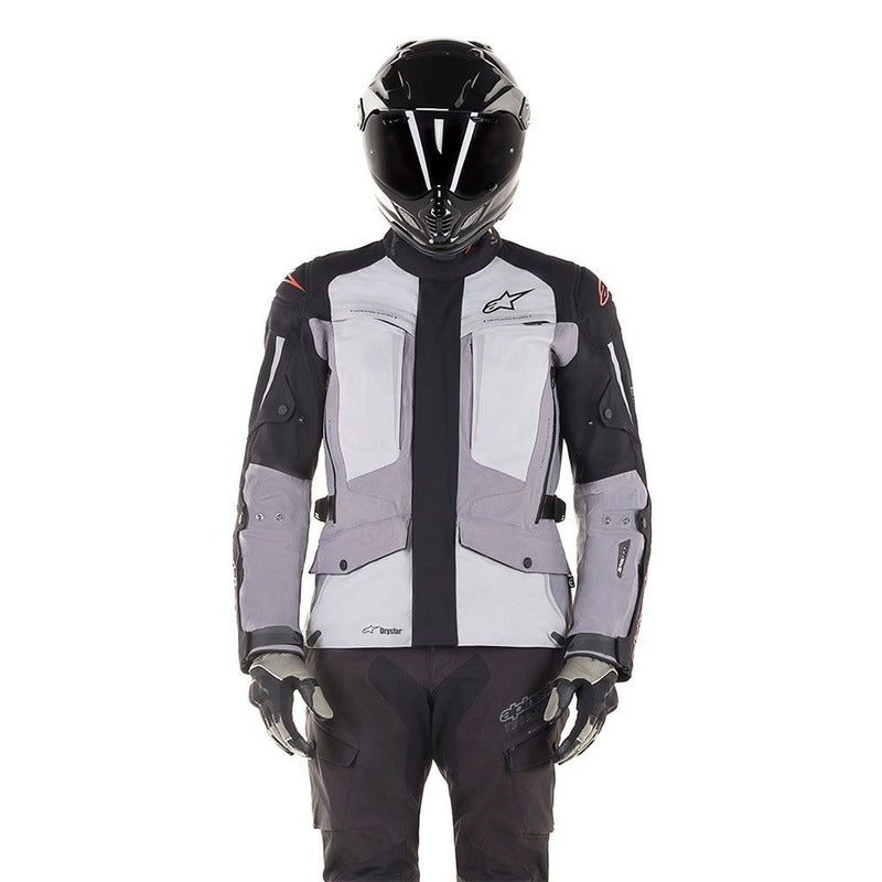 Alpinestars Yaguara Drystar Tech-Air Motorcycle Jacket - Black/Grey/Anthracite
