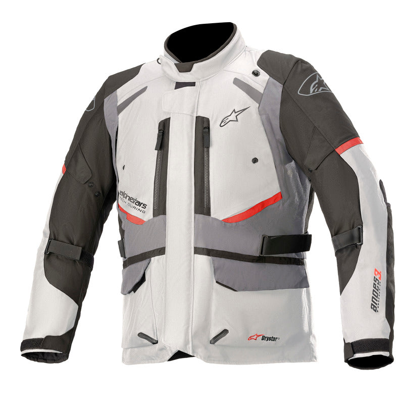 Alpinestars Andes V3 Waterproof Motorcycle Jacket - Grey