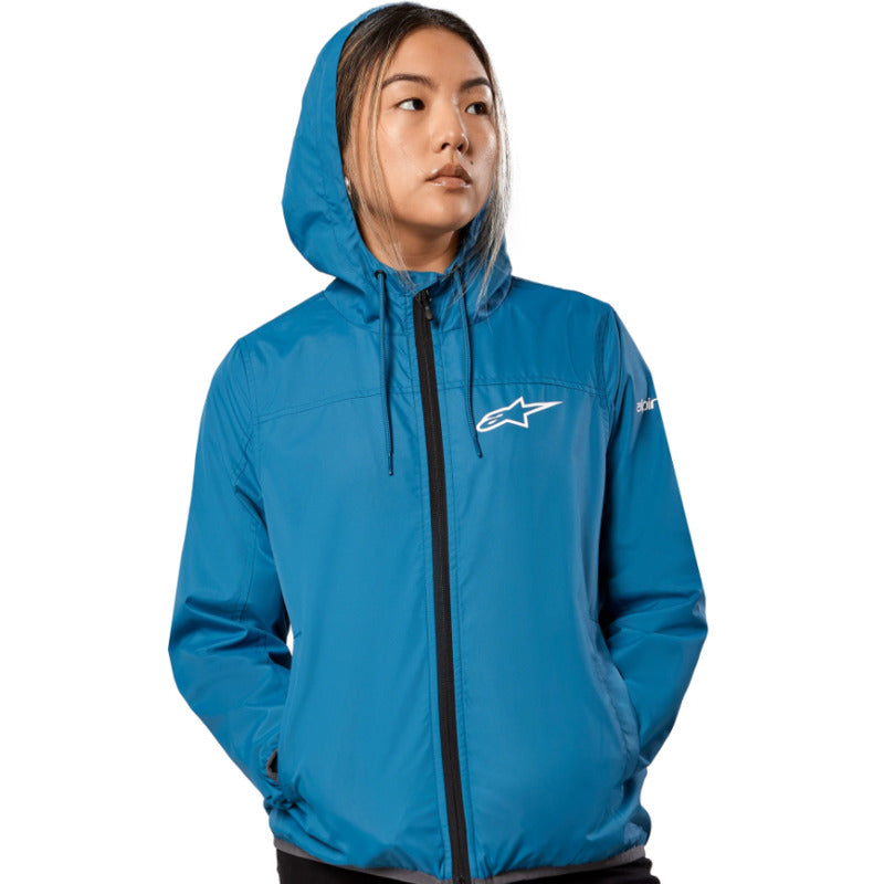 Alpinestars Womens Treq Windbreaker Jacket - Blue