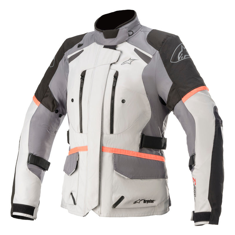 Alpinestars Stella Andes V3 Waterproof Women's Motorcycle Jacket - Grey