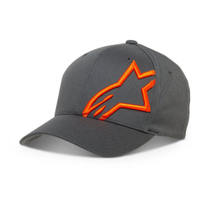 Alpinestars Corp Shift Flexfit Motorcycle Cap - Charcoal Orange
