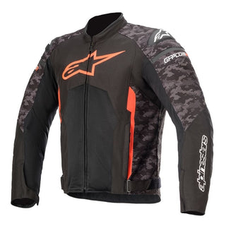 Alpinestars T-GP Plus R V3 Air Motorcycle Jacket - Black/Camo Red