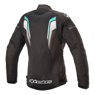 Alpinestars Stella T-GP Plus R V3 Air Motorcycle Jacket - Black/White/Teal