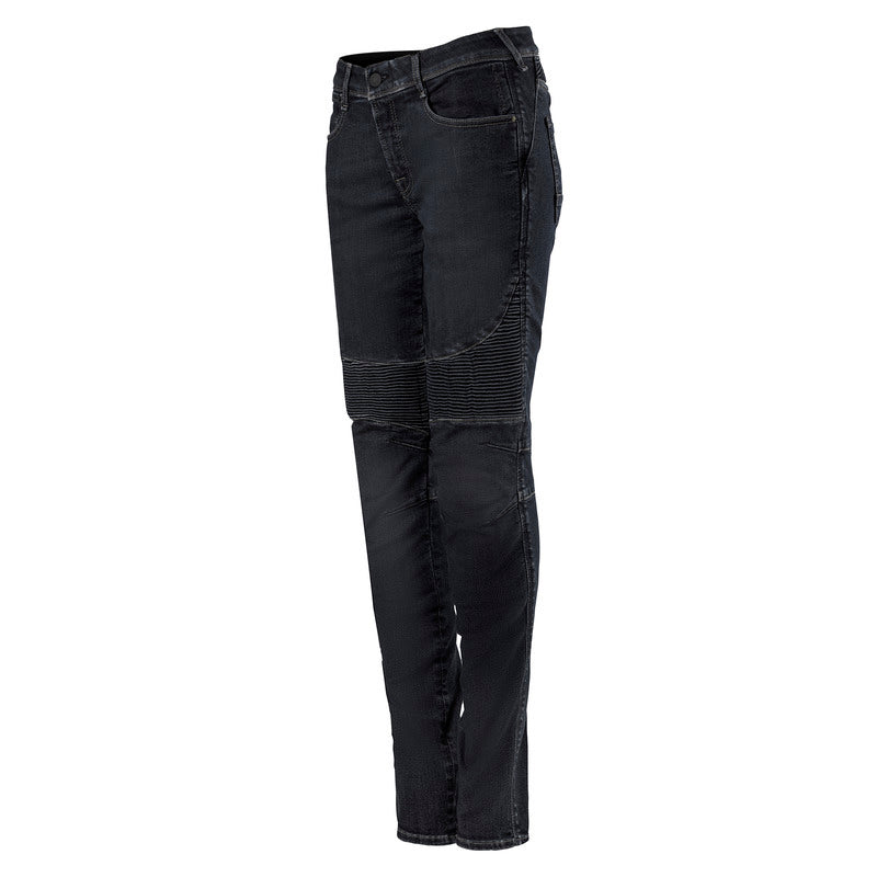 Alpinestars Womens Callie Technical Denim Jeans - Black Waxed