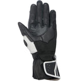 Alpinestars Stella SP-8 v2 Leather Motorcycle Gloves - Black/White