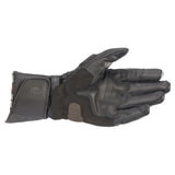 Alpinestars Women's SP8 V3 Leather Motorcycle Gloves - Black/Black