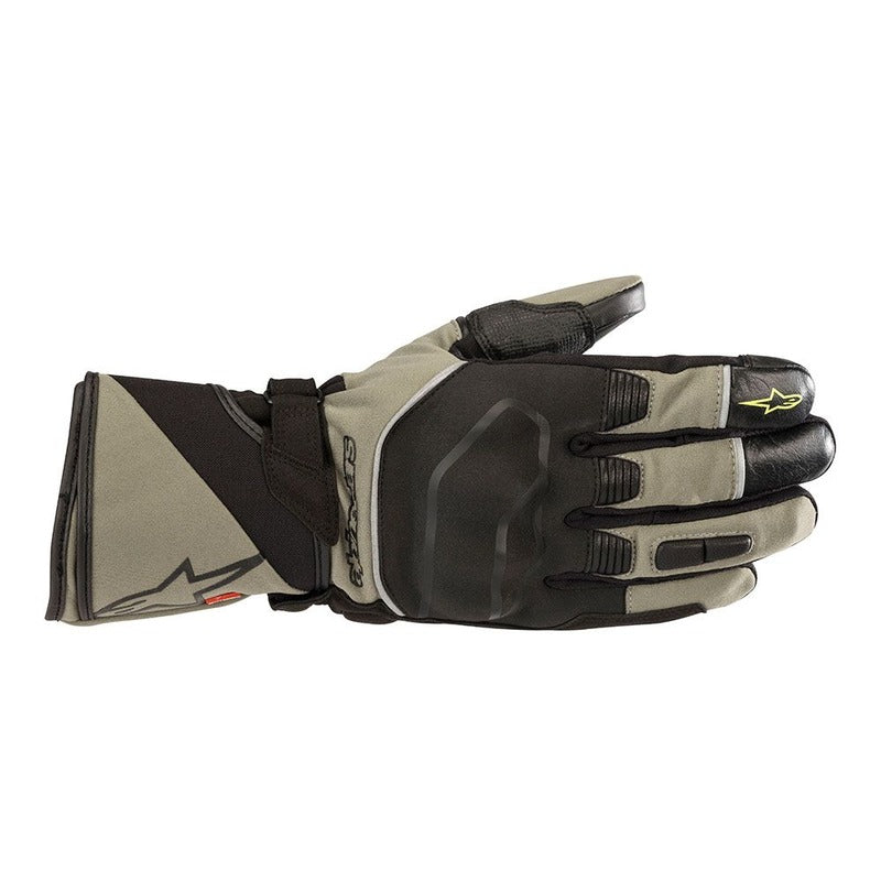 Alpinestars Andes Touring Outdry Motorcycle Gloves - Military Green/Black