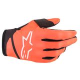 Alpinestars 2022 Youth Radar Gloves  - Orange Black