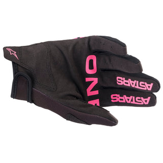 Alpinestars 2022 Youth Radar Gloves  - Black/Green/Fluro Pink