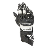 Alpinestars GP Pro R3 leather Motorcycle Gloves -Black/White
