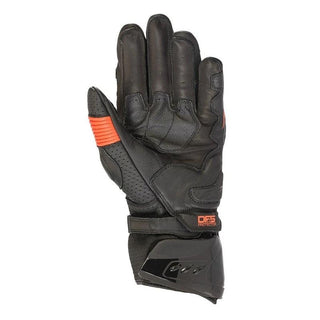 Alpinestars GP Pro R3 leather Motorcycle Gloves -Black/Fluro Red