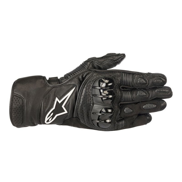Alpinestars SP2 V2 Motorcycle Leather Gloves - Black