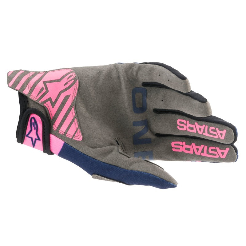 Alpinestars Radar MX Gloves - Black/Fluro Pink