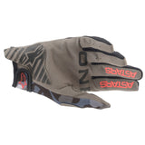 Alpinestars Radar MX Gloves - Camo/Red