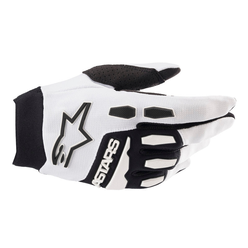 Alpinestars 2022 Full Bore Gloves - White/Black
