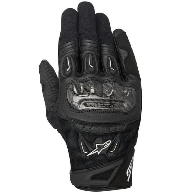 Alpinestars Gloves SMX 2 Air Carbon V2 Black - MotoHeaven