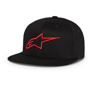 Alpinestars Ageless Flatbill Hat - Black/Red