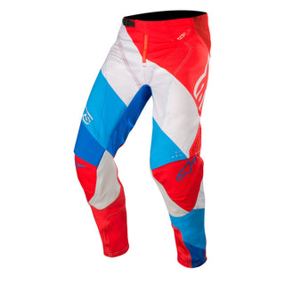 Alpinestars 2019 MX Techstar Venom Pants - Red/White/Blue - MotoHeaven