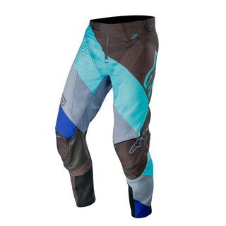 Alpinestars 2019 MX Techstar Venom Pants - Black/Turquoise - MotoHeaven