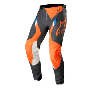 Alpinestars 2019 MX Supertech Pants - Anthracite/Fluro/Orange - MotoHeaven