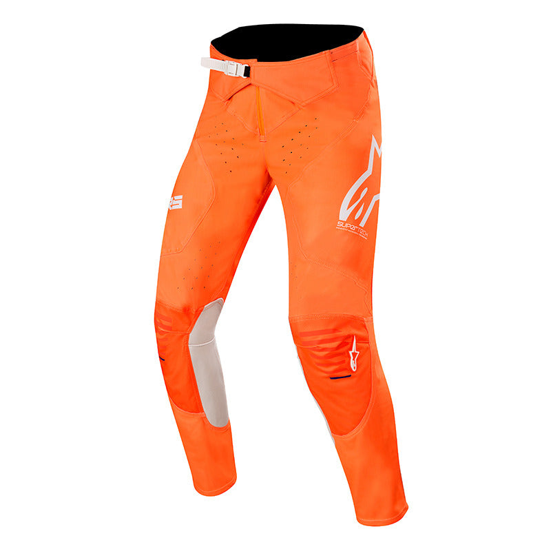 Alpinestars 2020 Supertech Motorcycle Pants - Fluro Orange White