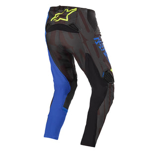 Alpinestars 2020 Techstar Factory Motorcycle Pants - Black/Dark Blue/Fluro Yellow