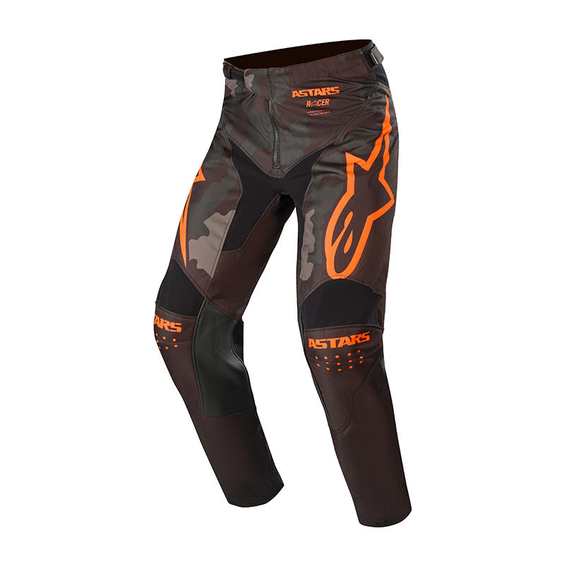 Alpinestars 2020 Racer Tactical Motorcycle Pants - Black/Grey Camo/Fluro Orange
