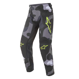 Alpinestars 2021 Racer Tactical MX Pants - Grey/Camo/Yellow Fluro